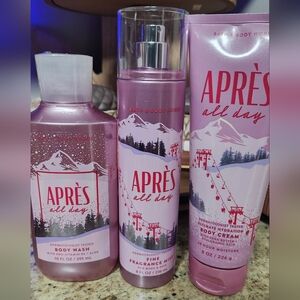 NWT Bath and Body Works Limited Edition "APRÈS ALL DAY" Body Bundle